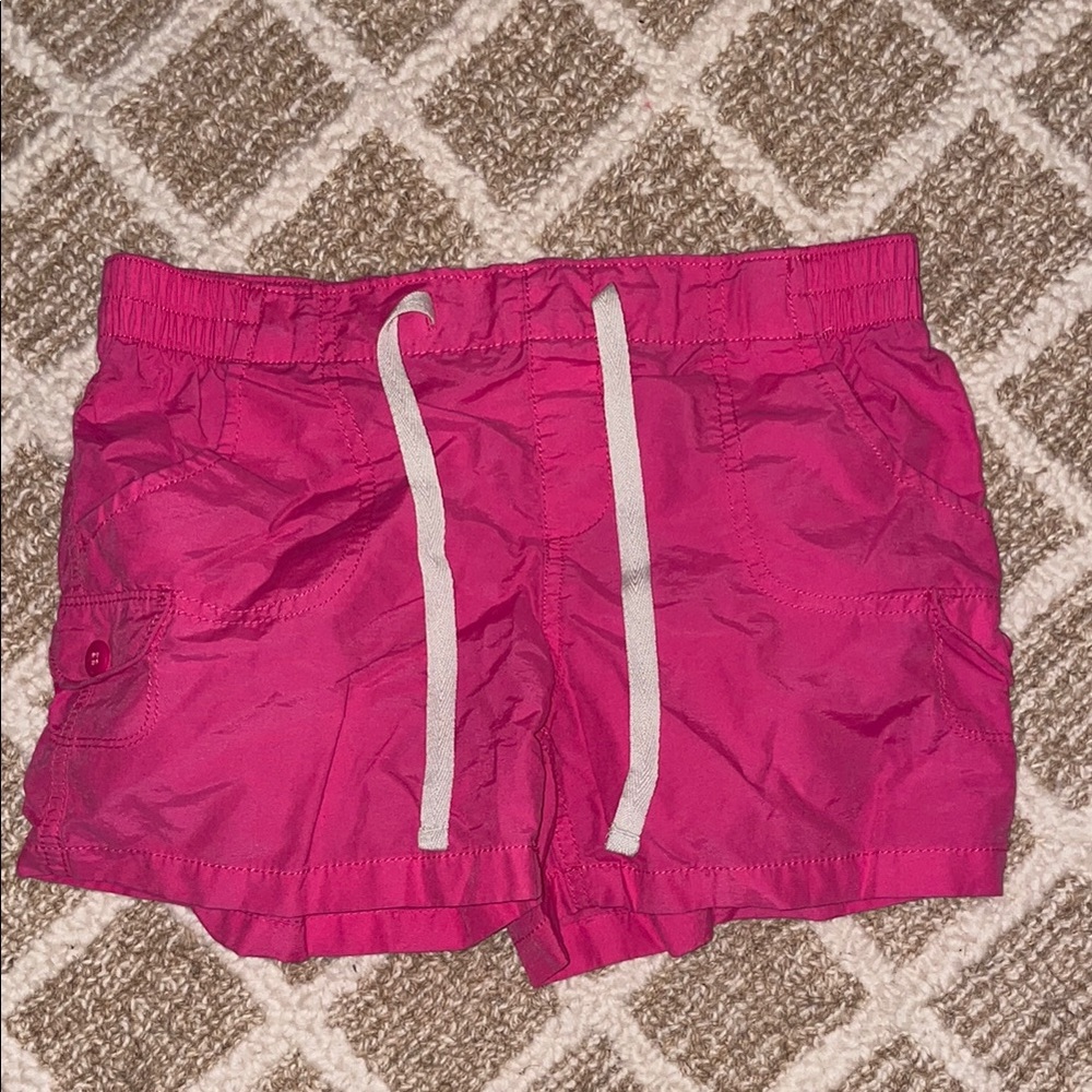 Women’s Pink Drawstring Casual Shorts